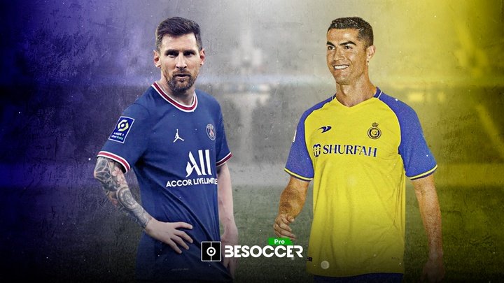 Who has scored more goals: Messi v Cristiano. BeSoccer Pro