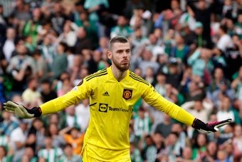 De Gea was willing to renew his contract. EFE