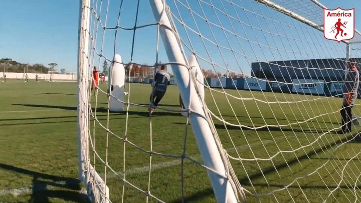 VIDEO: América de Cali prepare to face Athletico PR