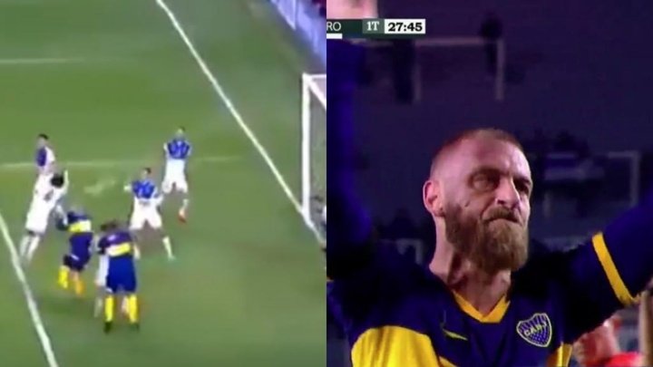 De Rossi scores on Boca Juniors debut